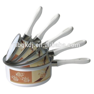 5 Pcs durabel staineless babelite sauce pan sets/milk pot/soup pot